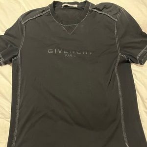 Mens XXL Givenchy Distressed Black TShirt